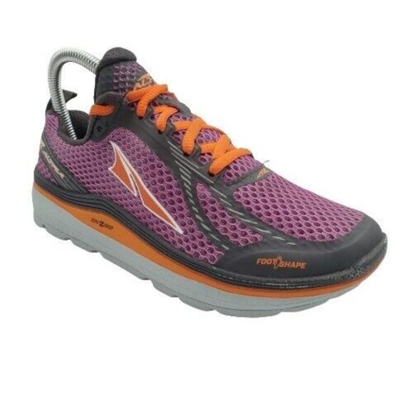 Altra Women's Paradigm 3 Running Shoes  Purple/Orange Size 7 - Picture 1 of 7
